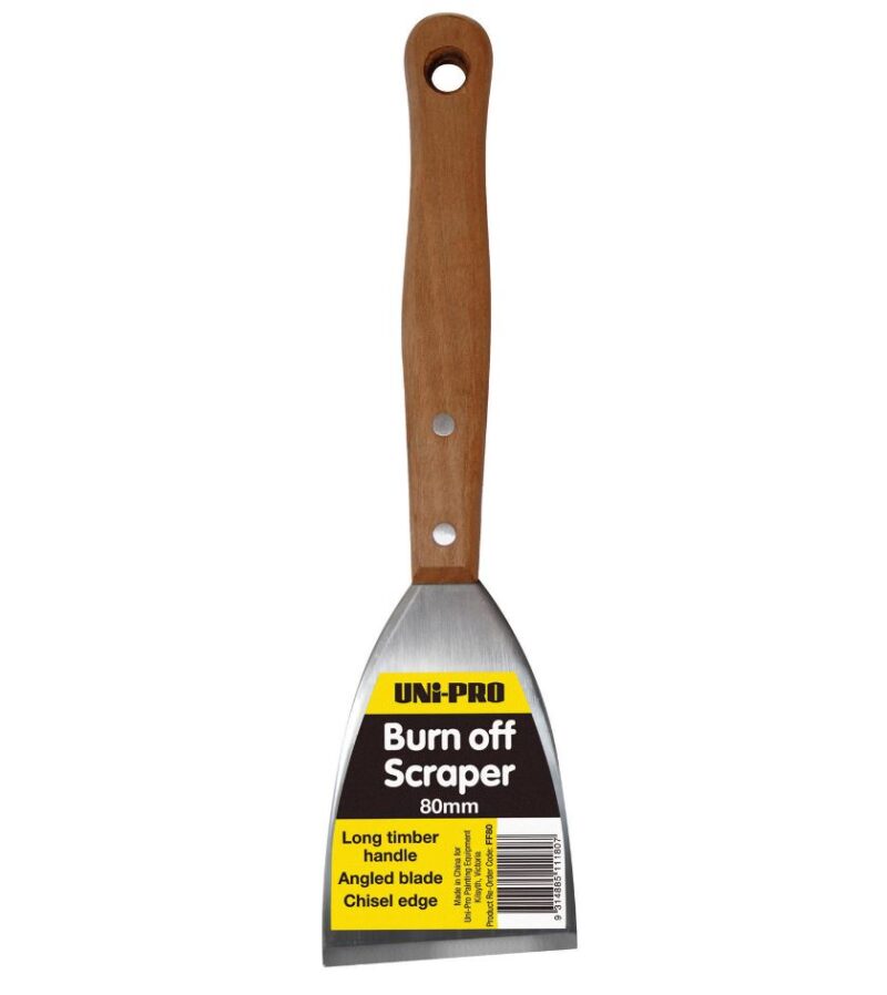 UNI-PRO BURN OFF SCRAPER LONG HANDLE