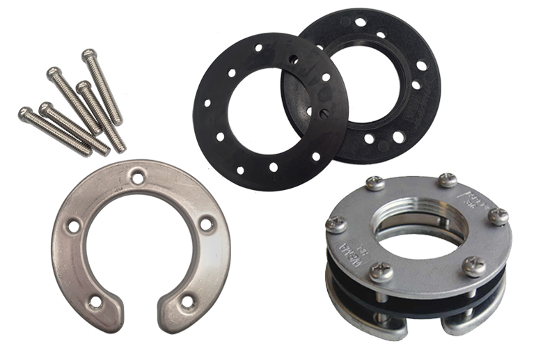 WEMA TOP SIDE FLA ADAPTOR SUIT S3  SENDER 1¼ BSP TO SAE 5 HL