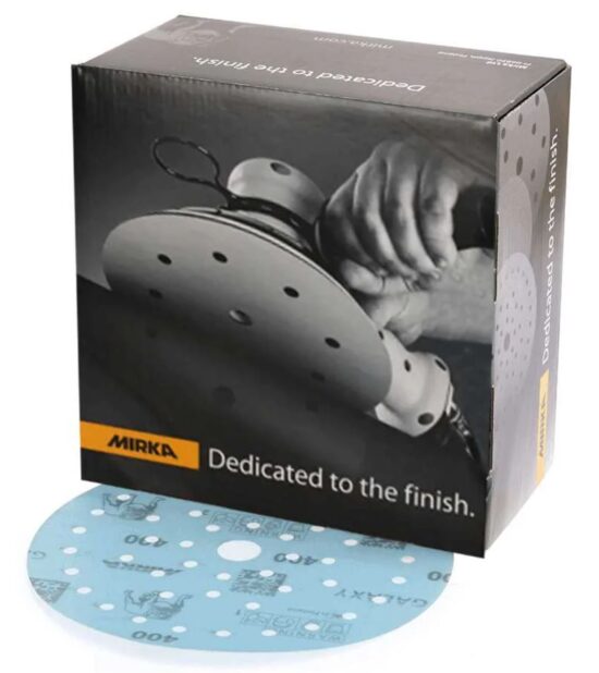 MIRKA GALAXY DISCS 200MM GRIP P120 9H 50/PACK