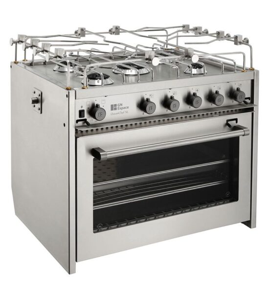 GN ESPACE OCEANCHEF XL 5 BURNER GLASS DOOR