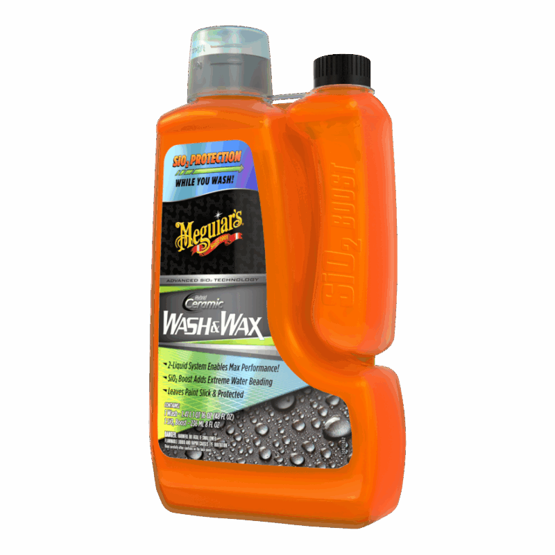 MEGUIAR'S HYBRID CERAMIC WASH & WAX 56OZ (4)