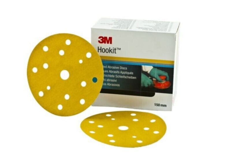 3M 62934 255P 150MM HOOKIT 15 HOLE P80