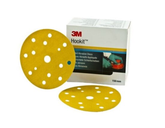 3M 64885 255P 150MM HOOKIT 15 HOLE P800