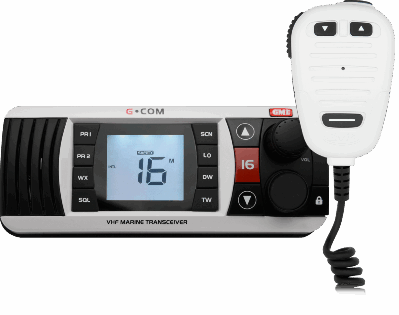 GME GX700 VHF WHITE MARINE RADIO 25W