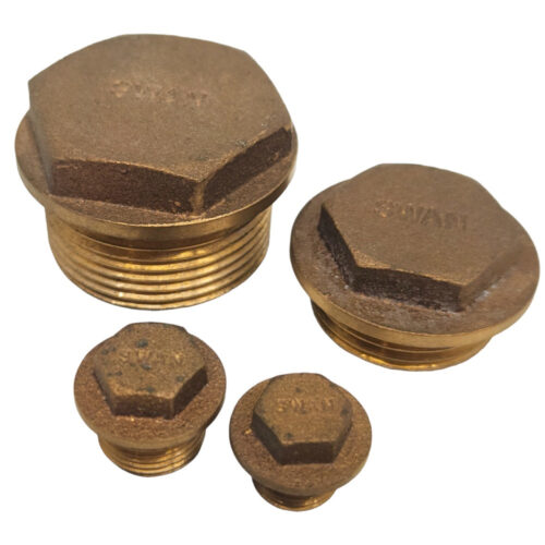 BRONZE PLUG BSP 2"