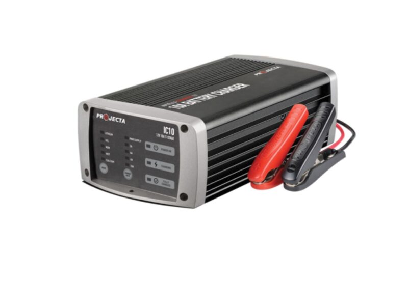 PROJECTA 10AMP 12V 7 STAGE CHARGER ALL CHEMISTRY BATTERIES