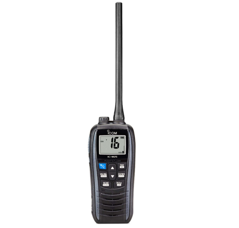 ICOM IC-M25EURO HANDHELD VHF RADIO BLACK