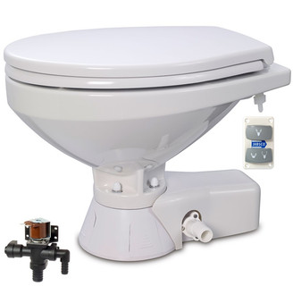 JABSCO TOILET 24V QUITE FLUSH LARGE FRESH WATER