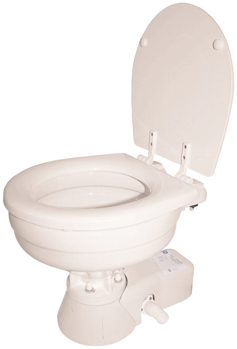 JABSCO TOILET 12V QUITE FLUSH LARGE SALT WATER