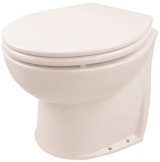 JABSCO TOILET 24V DELUXE VERTICAL BACK FRESH WATER