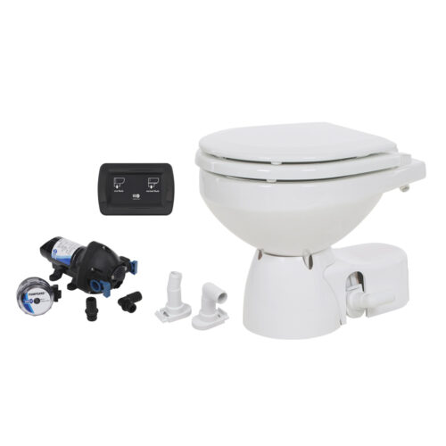 JABSCO TOILET 12V QFE2 REGULAR BOWL SALT WATER