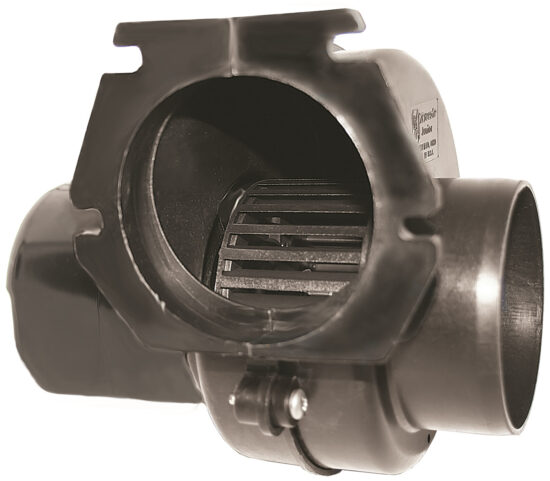 JABSCO 12V STD BLOWER FLANGE SUITS 75MM HOSE