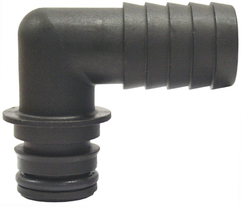 JABSCO PORT KIT 20MM 90 DEG BARB