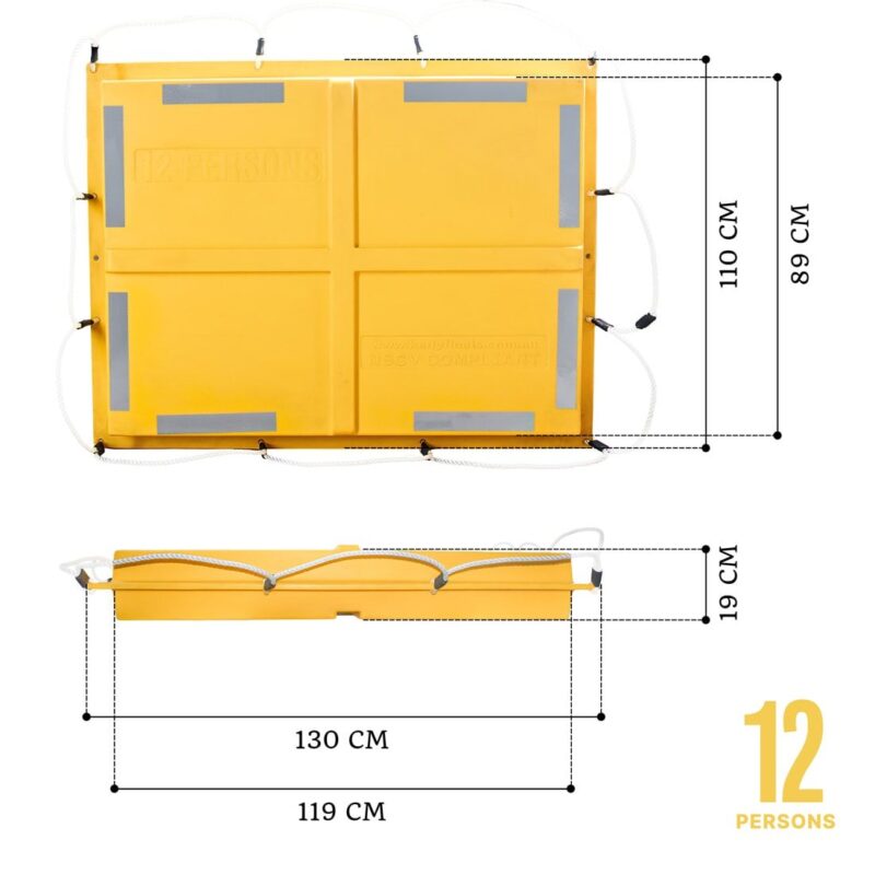 KARLY FLOAT 12 PERSON LIFE RAFT - Image 3