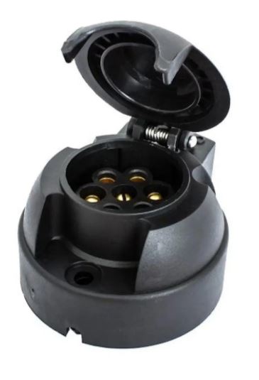 7 PIN LARGE ROUND TRAILER SOCKET