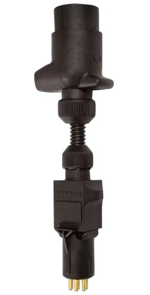 7 PIN LGE RND SOCKET - 7 PIN SML RND PLG