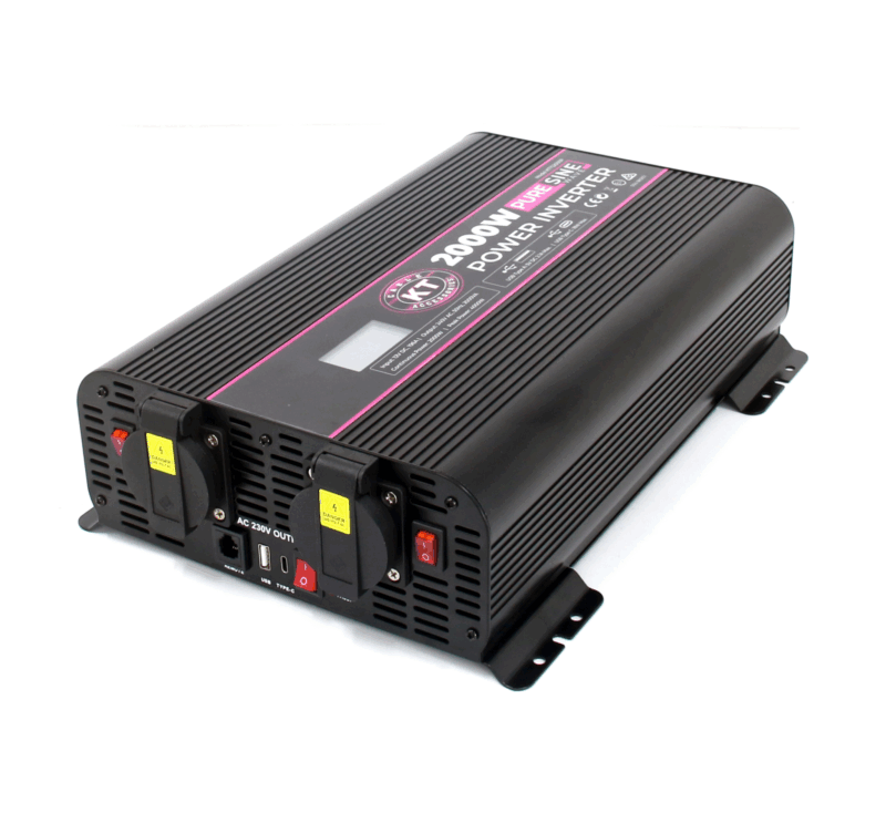 KT INVERTER 2000 WATT 12V PURE SINE