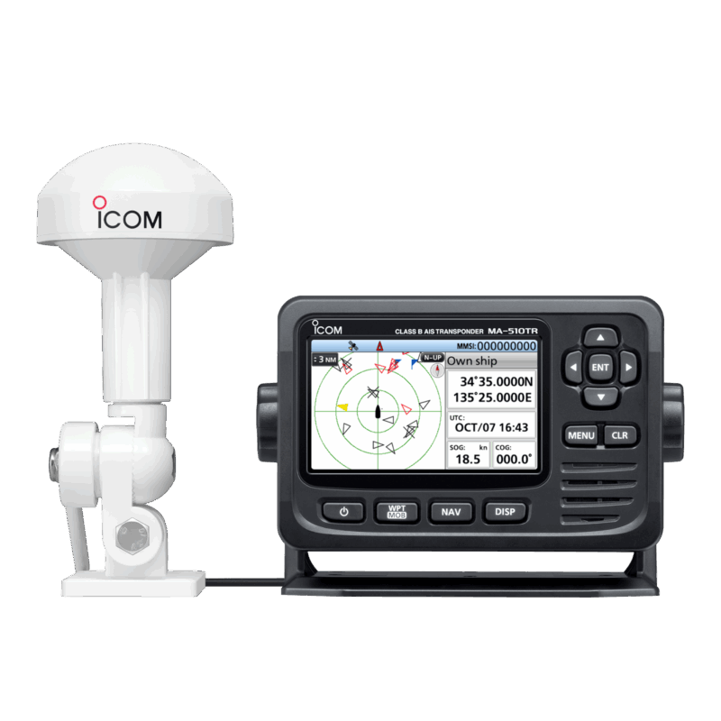 ICOM CLASS B AIS COLOR TFT LCD RECEV BOTH CLASS A & B AIS