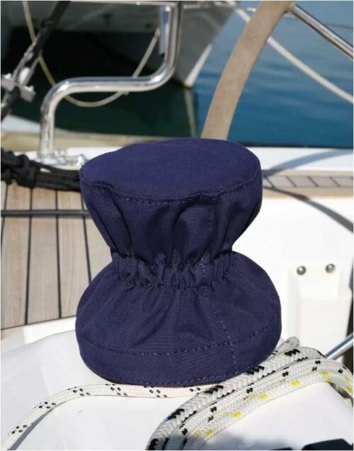 WINCH COVER SELF TAILING 215X190 BLUE