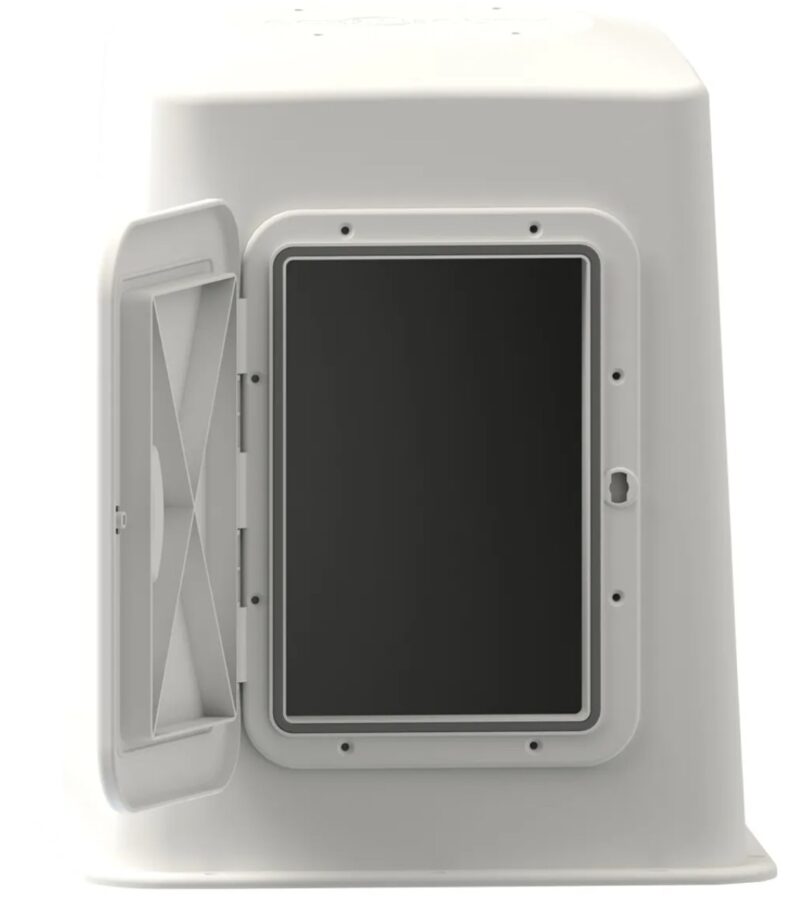 BOAT SEAT BOX 400MM WITH ACCESS HATCH