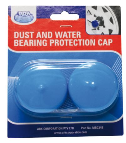 BLUE - PVC DUST COVER - PAIRS BLISTER PACK