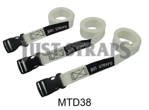 25MM X 1.5M WEBBING SAIL TIES (SET OF 3)