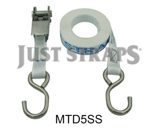 25MM LIGHT DUTY RATCHET S/STEEL 4.3M