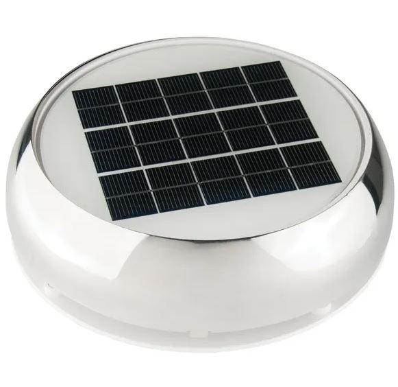 MARINCO DAY/NIGHT SOLAR VENT 3" SS N20803S
