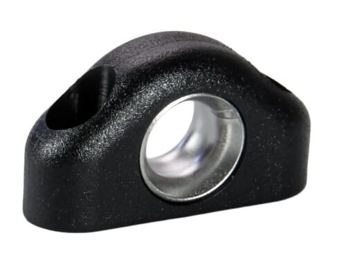 FAIRLEAD STAINLESS LINEDID:8.5MM BLACK (10)