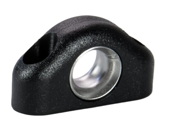 FAIRLEAD STAINLESS LINEDID:8.5MM BLACK (10)