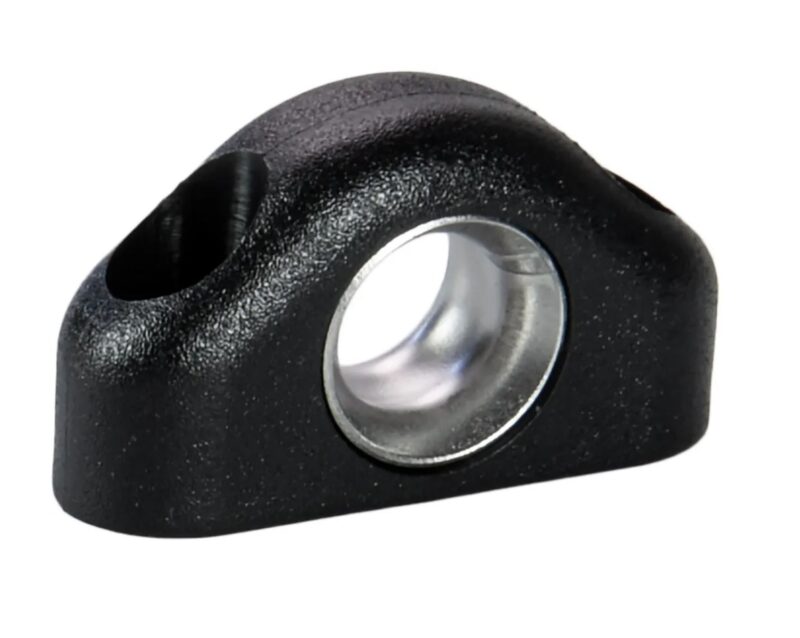 FAIRLEAD STAINLESS LINEDID:8.5MM BLACK (10)
