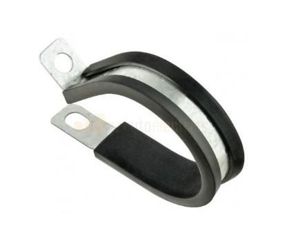 PIPE SUPPORT S/S RUBBER LINED 50MM