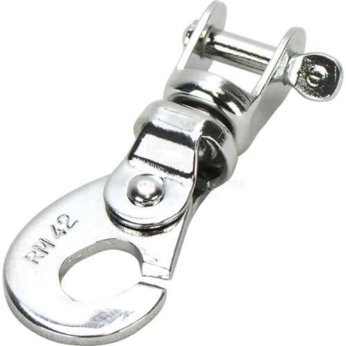 SISTER CLIP RILEY SS WITH 3/16 SWIVEL SHACKLE