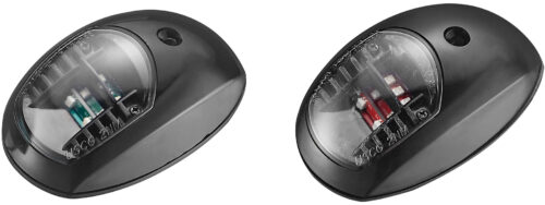 PORT & STARBOARD NAV LIGHT LED BLACK