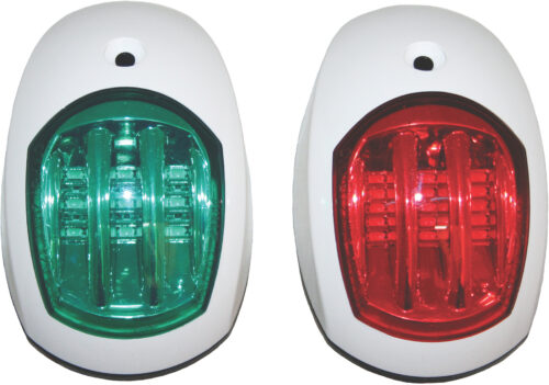 PORT & STARBOARD NAV LIGHT LED WHITE