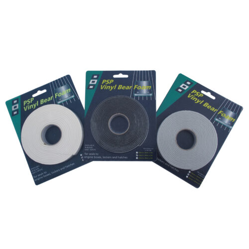 VINYL FOAM TAPE BLACK 19MMX3MMX3M
