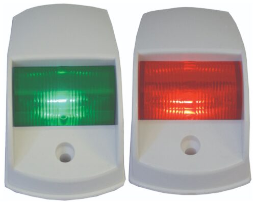 NAV LIGHTS PORT & STB PLASTIC WHITE