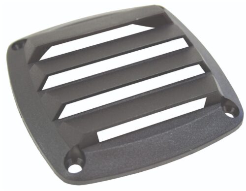 VENT- BLACK NYL 90MM FLUSH