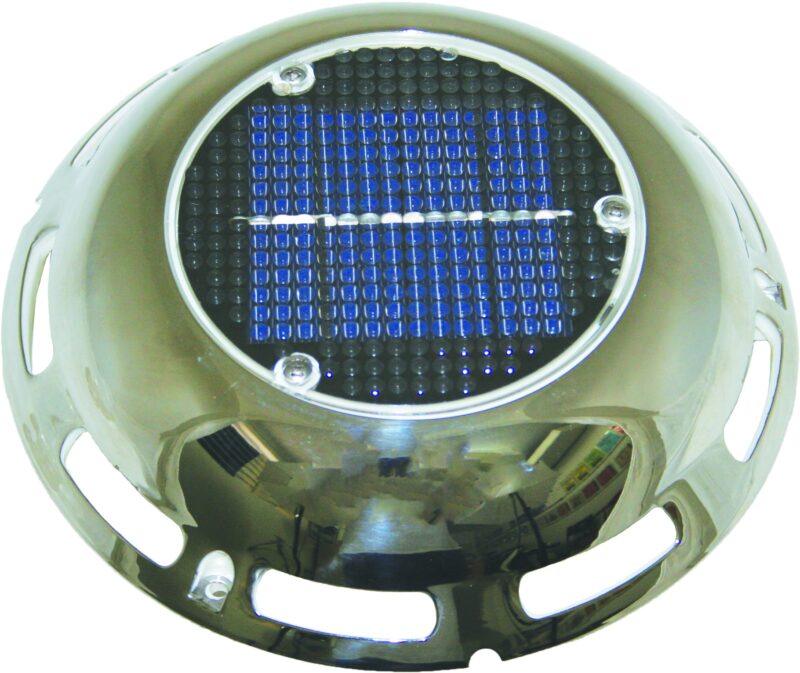 VENT SOLAR SS WITH BATTERY AND SWITCH