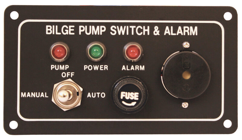BILGE SWITCH & ALARM 12V
