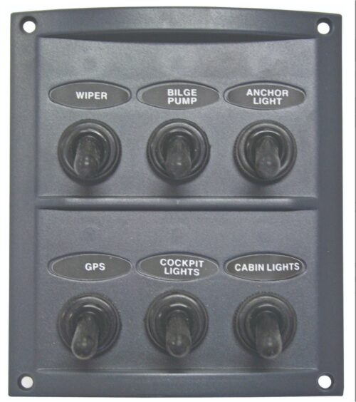 SWITCH PANEL DELUXE 6 SWITCH