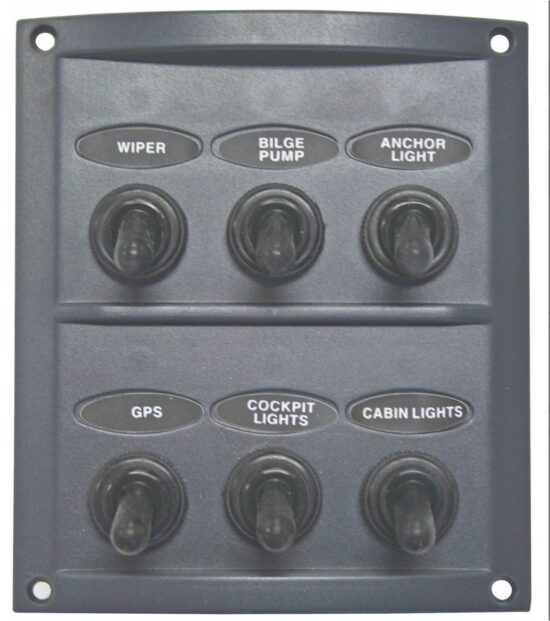 SWITCH PANEL DELUXE 6 SWITCH