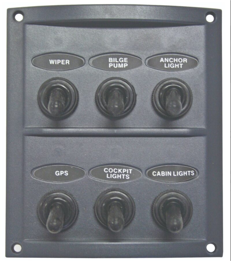 SWITCH PANEL DELUXE 6 SWITCH