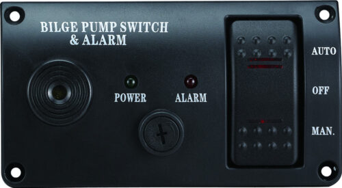 BILGE ALARM & SWITCH ON OFF AUTO 12V