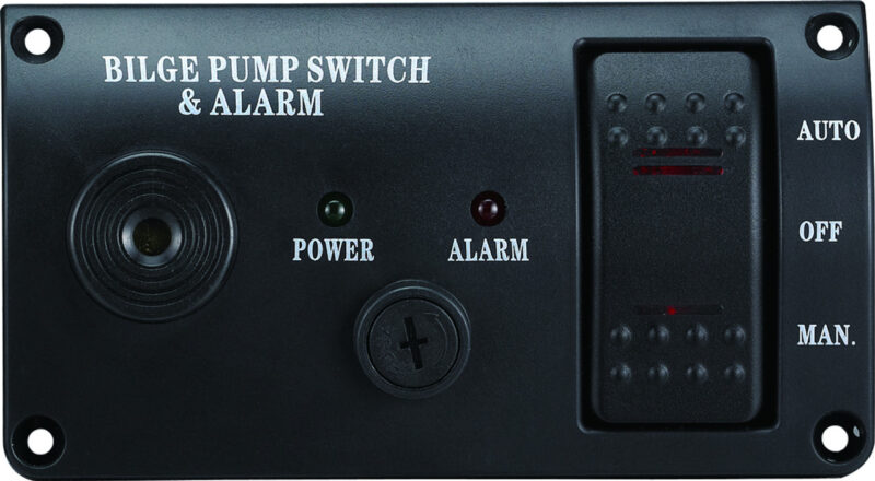 BILGE ALARM & SWITCH ON OFF AUTO 12V
