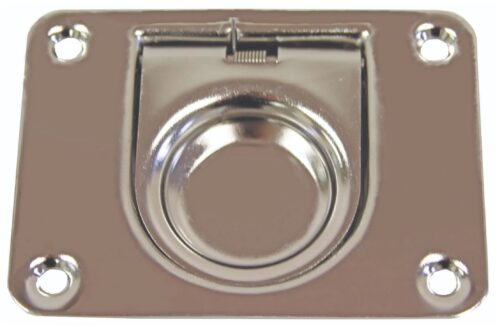 FLUSH PULL RING WITH SPRING 44 X 38MM 304G
