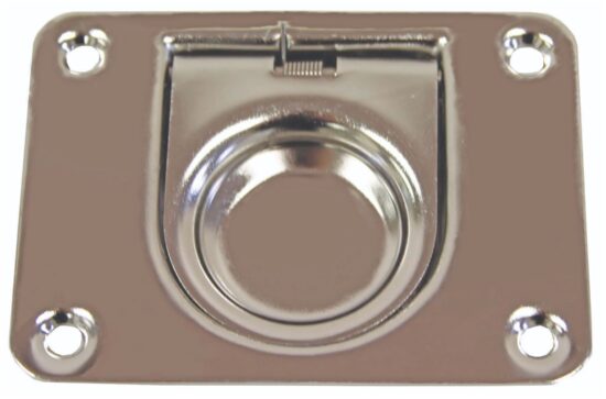 FLUSH PULL RING WITH SPRING 44 X 38MM 304G
