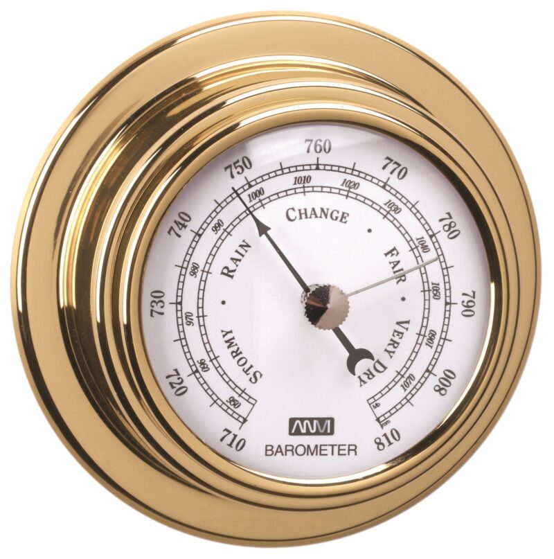 BRASS BAROMETER 120MM