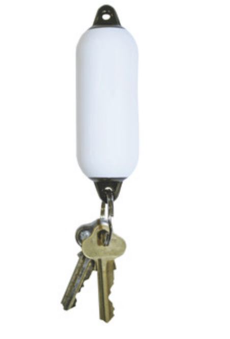 KEY RING FENDER WHITE AND BLACK
