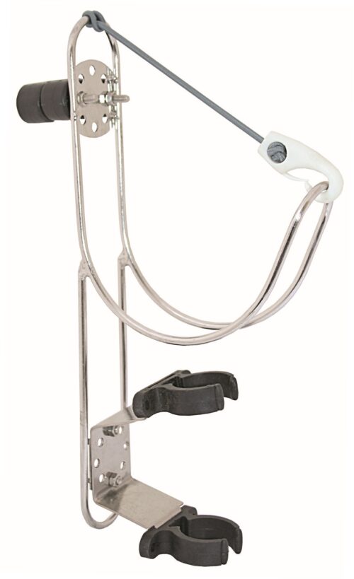 LIFEBUOY HOLDER WITH LIGHT HOLDER